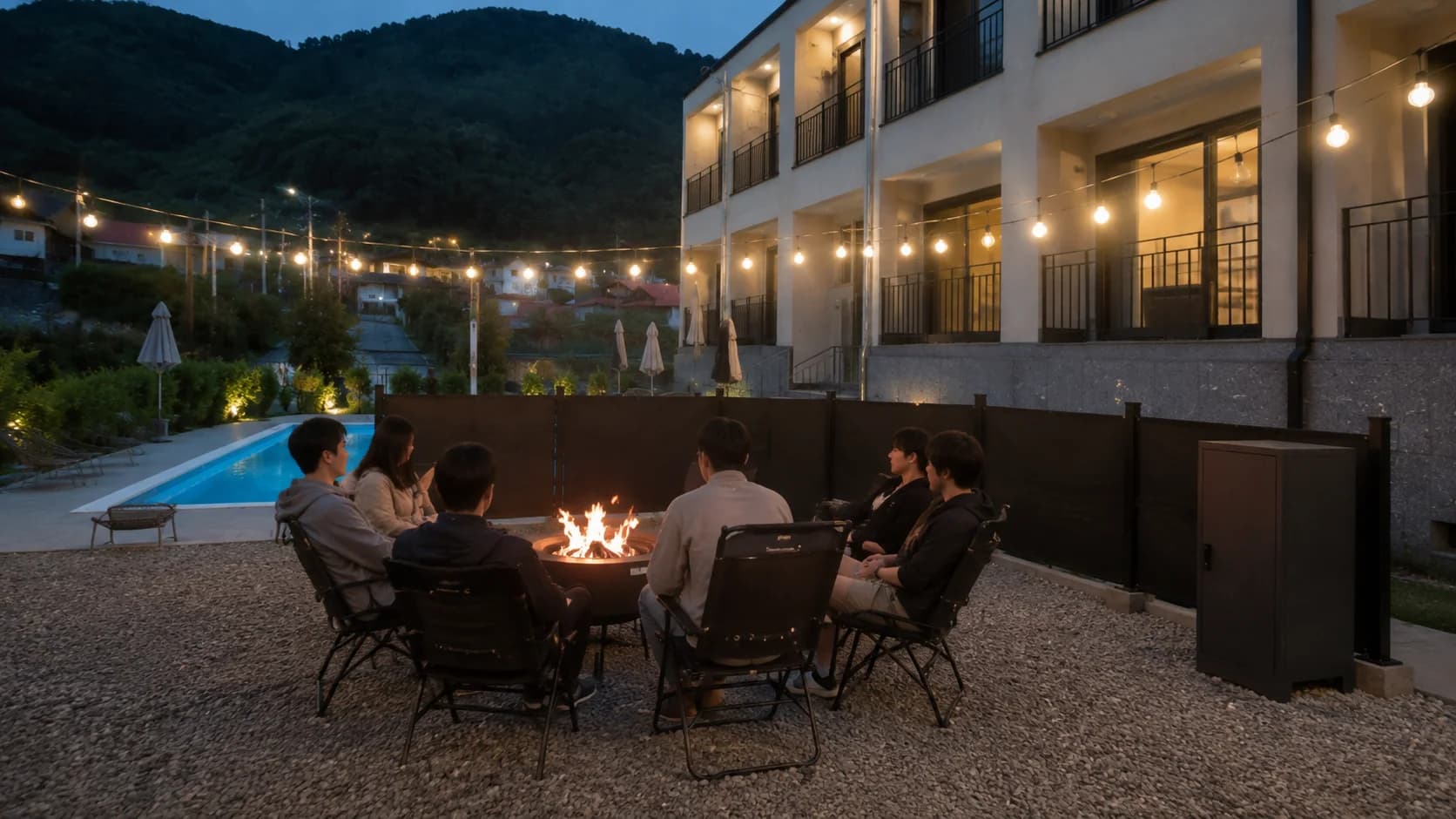 STAY E2 캠프파이어 공간
